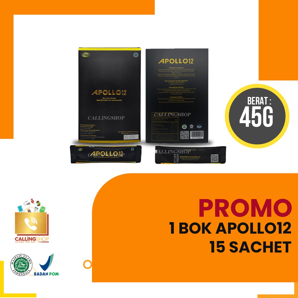 Apollo12 Perbok -  Apollo 12 Herbal Stamina