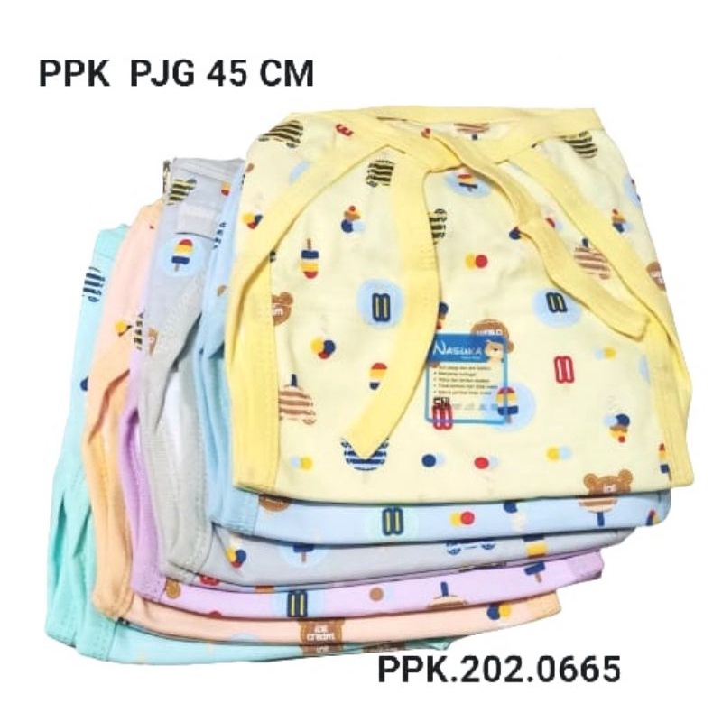 Baju bayi 0-3m NASUKA halus isi 3/ Baju bayi new born / baju bayi Premium-6pc popok Miki