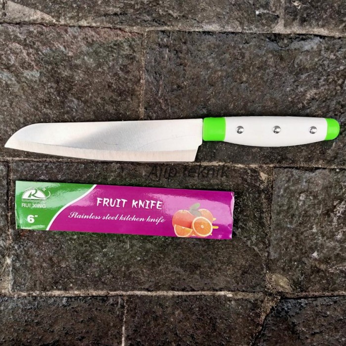 Pisau buah Rui xing 6 inch tajam murah meriah