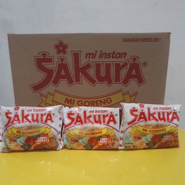Mi instan Sakura Goreng per dus