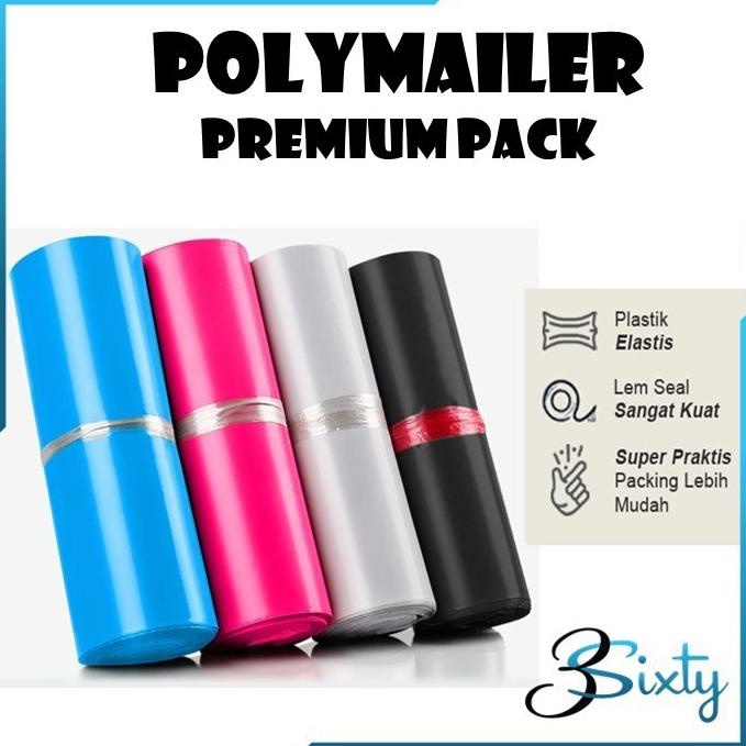 

((BISA COD)) PLASTIK POLYMAILER PREMIUM TEBAL WARNA LENGKAP LEM Kantong Amplop Packing Online Shop TERMURAH