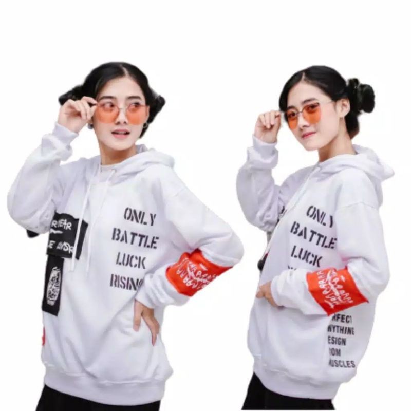 ONLY BATTEL HOODIE || SWEATER HOODIE COMBI #OBH