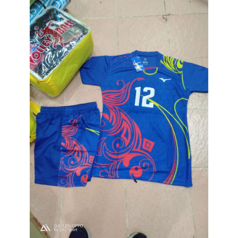 jersy voli mizuno cewek Baju voly mizuno setelan mizuno wanita