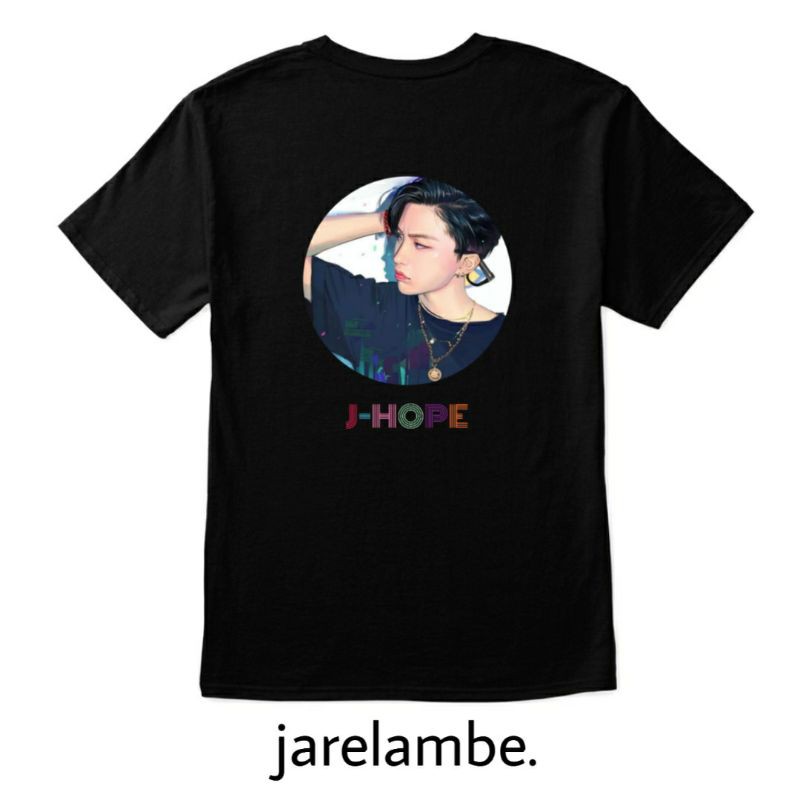 Kaos BTS Dynamite Warna Hitam