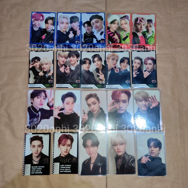 photocard jewel only stray kids oddinary noeasy chan hyunjin seungmin frame hitam pc odd unit frank 