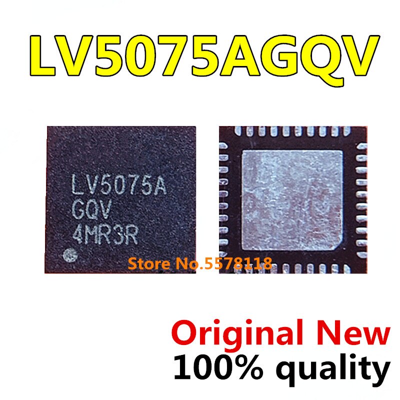 (Ready Stock) 2pcs-10pcs LV5075AGQV LV5075A QFN-40 Chipset