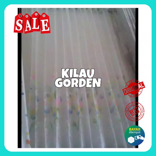 Athariz.gorden - VITRASE BRUKAT MOTIF BUNGA GORDEN TIPIS