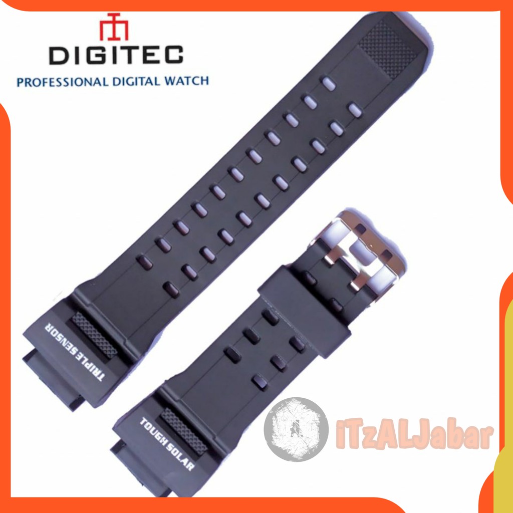 Tali jam tangan Digitec 2086 Rubber strap Tali jam Digitec DG 2086T