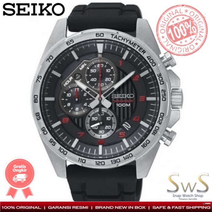 Jam Tangan Pria Seiko Chronograph SSB325 P1 SSB325P1 Original
