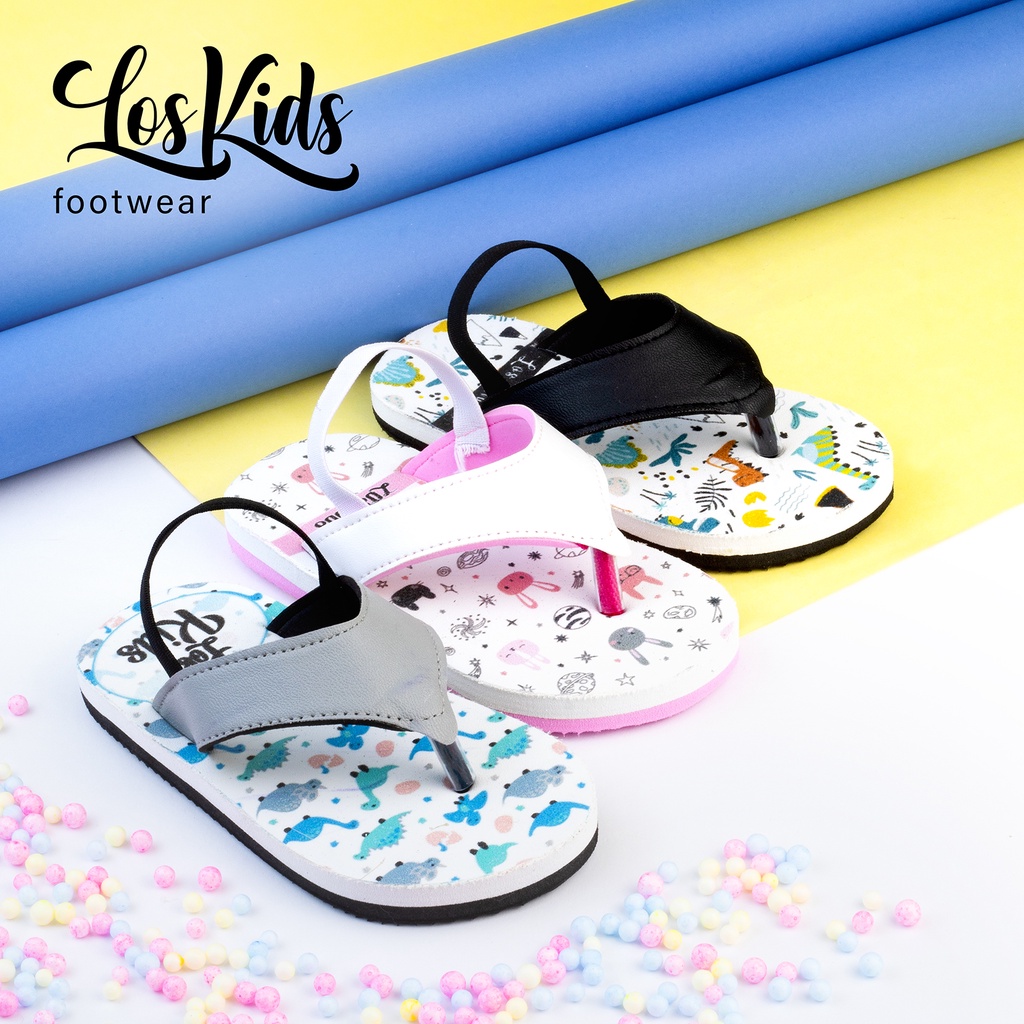 Sandal Anak Terbaru 2022 Tali Belakang  Karakter Lucu FLOWER BUNNY