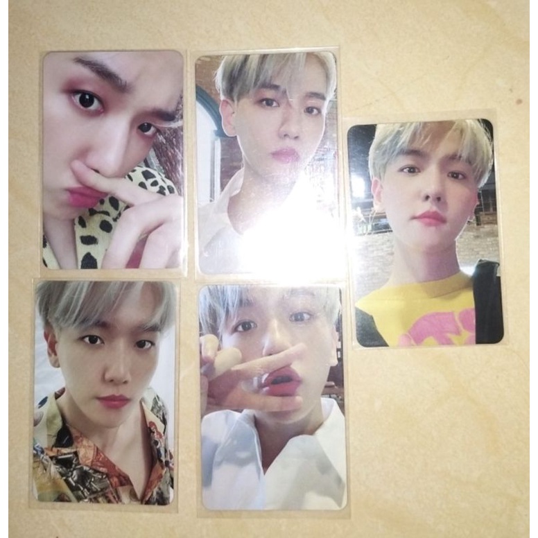 WTS Photocard Baekhyun Album Japan Get You Alone