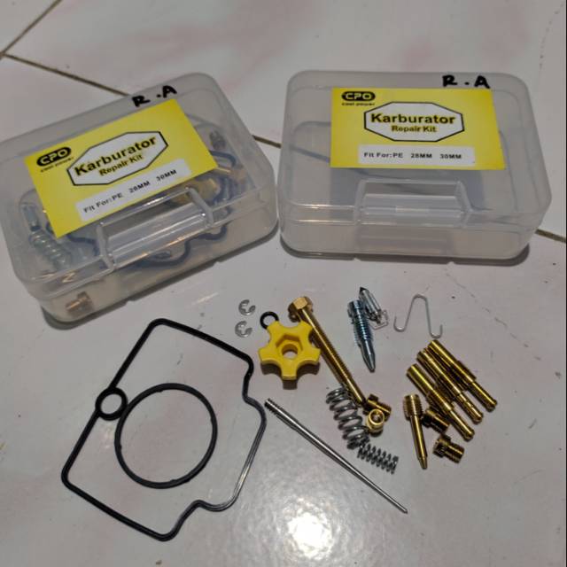Repairkit suku cadang PJ MJ JARUM karbu PE PWL 28 30 Karbu TK CPO NSR NINJA DLL