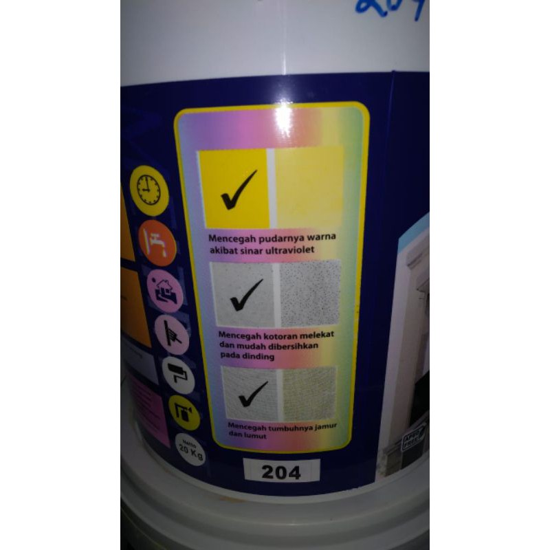 cat tembok meltpain weatherproof 20kg