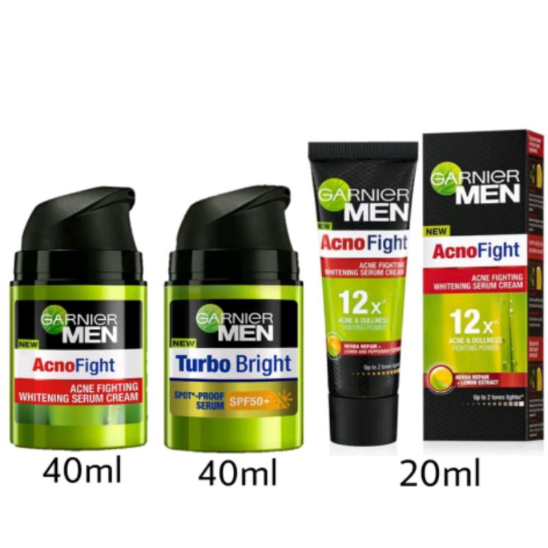 GARNIER Men Acno Fight Acne Fighting | Turbo Bright  Serum Wajah