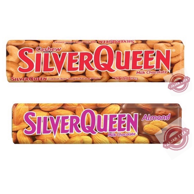 SILVERQUEEN 30GRAM KECIL / SILVERQUEEN CASHEW