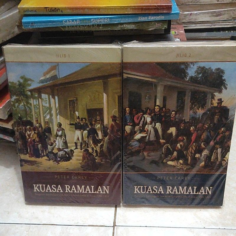 original paket 2buku kuasa ramalan pangeran Diponegoro dan akhir tatanan lama dijawa 1785-1855