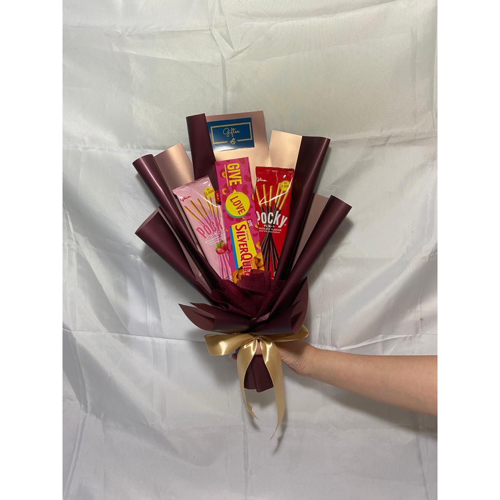 

Buket coklat hadiah valentine