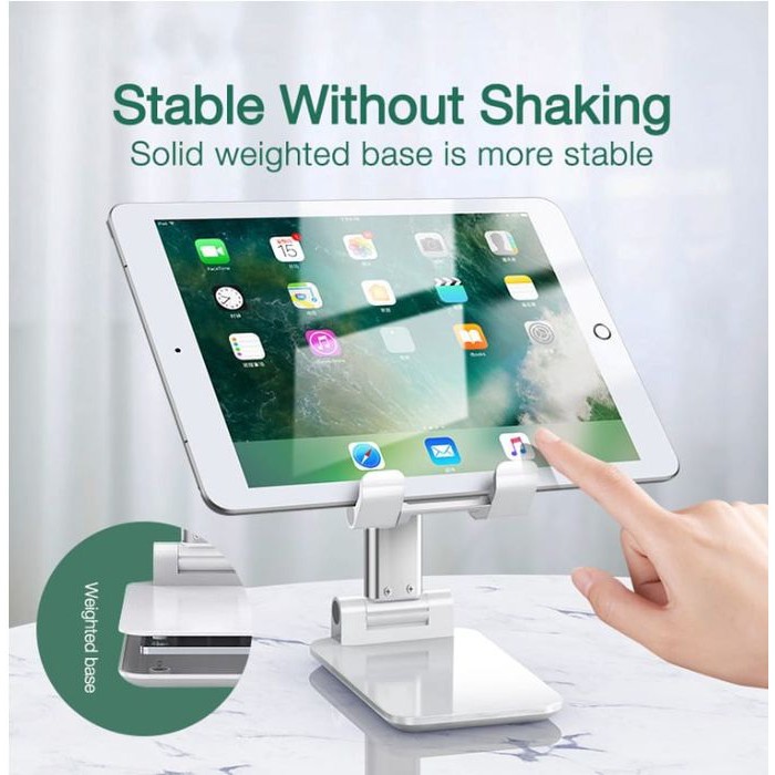 SKU-1182 FOLDING DESKTOP PHONE STAND TABLET UNIVERSAL LAZY HOLDER