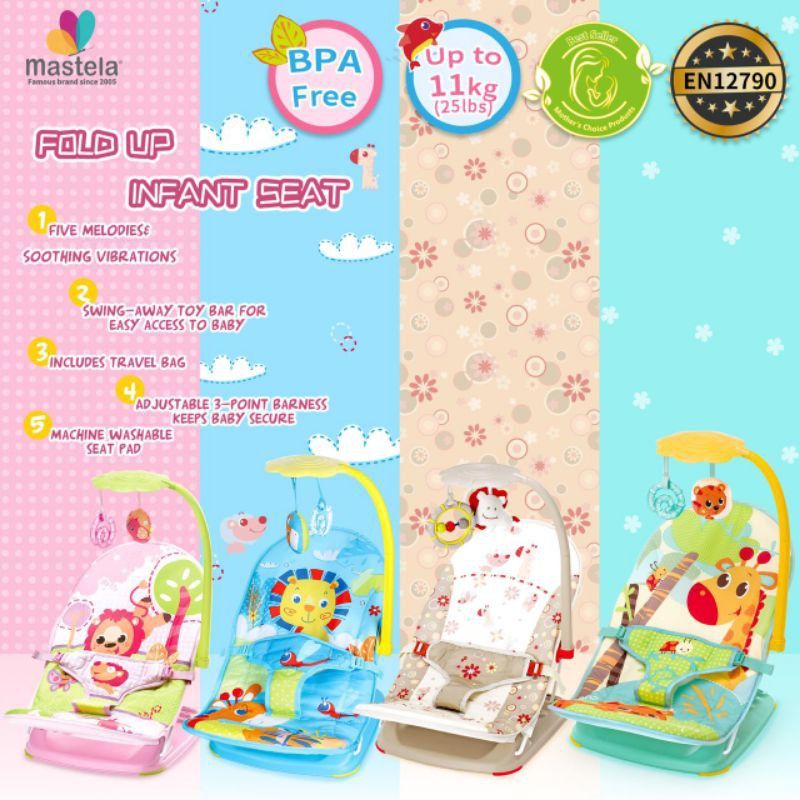 Mastela infant seat/kursi bayi Mastela 7221 Green