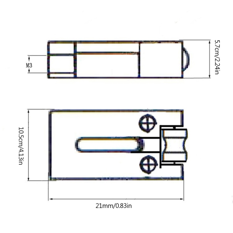 6pcs Saddle Bridge Tremolo Pengganti Dengan Sekrup Pegas Untuk Gitar Elektrik