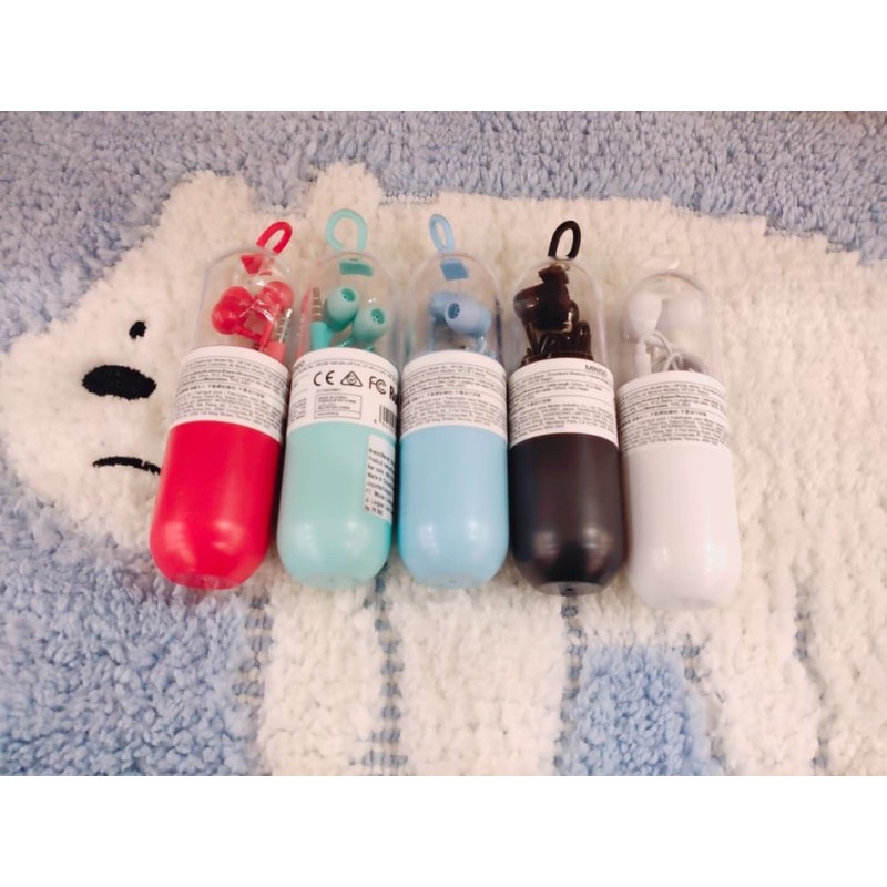 MINISO FRUIT SERIES / capsule / simple pack EARPHONE. earphone miniso murah. Ready surabaya