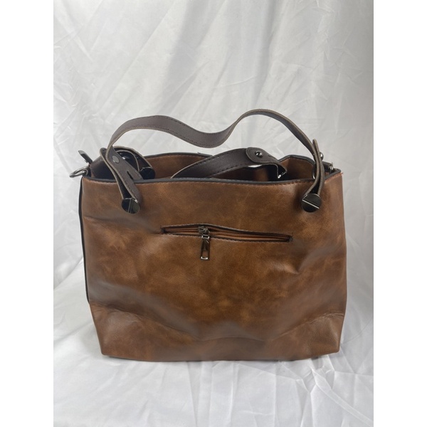 [OBRAL RIJEK] Tas Selempang Tote Wanita Vintage Shoulder Bag - ZHB0543-E