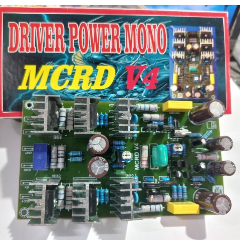KIT DRIVER AMPLIFIER MCRD V4 SUB LOW