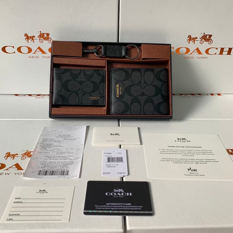 Coach Wallet , Dompet Pria