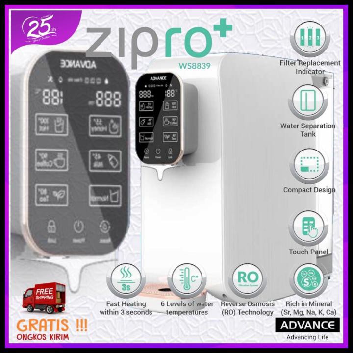 Best Sale Water Purifier Alkali Advance Zipro+
