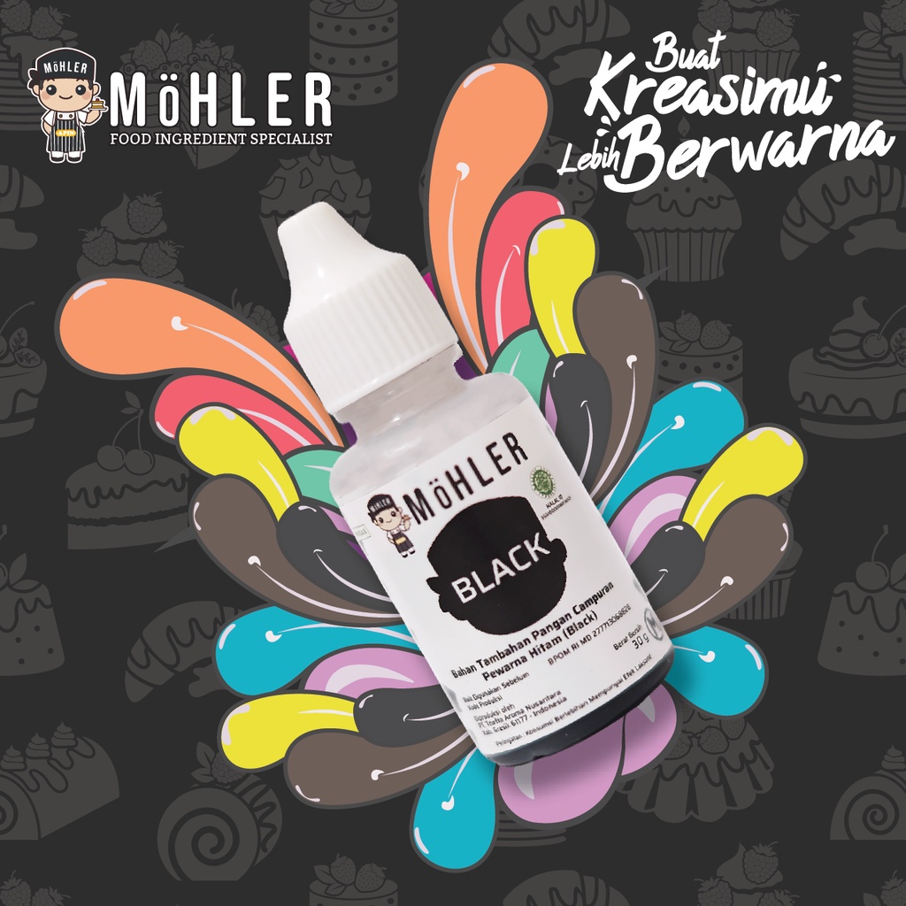 MOHLER Coloring Black (KLIK KOMBO HEMAT UNTUK BELI 1 GRATIS 1)