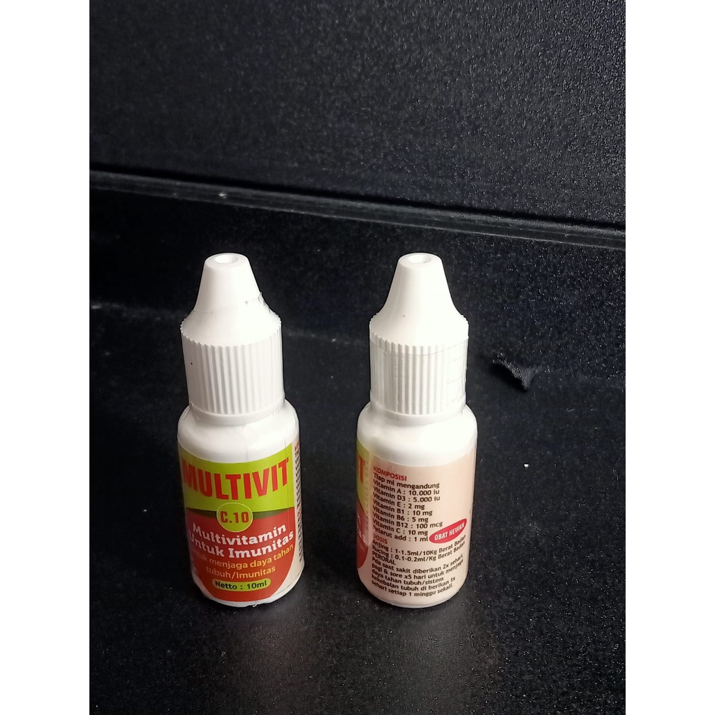 MULTIVIT 10 ml Multivitamin Untuk Imunitas Anjing dan Kucing