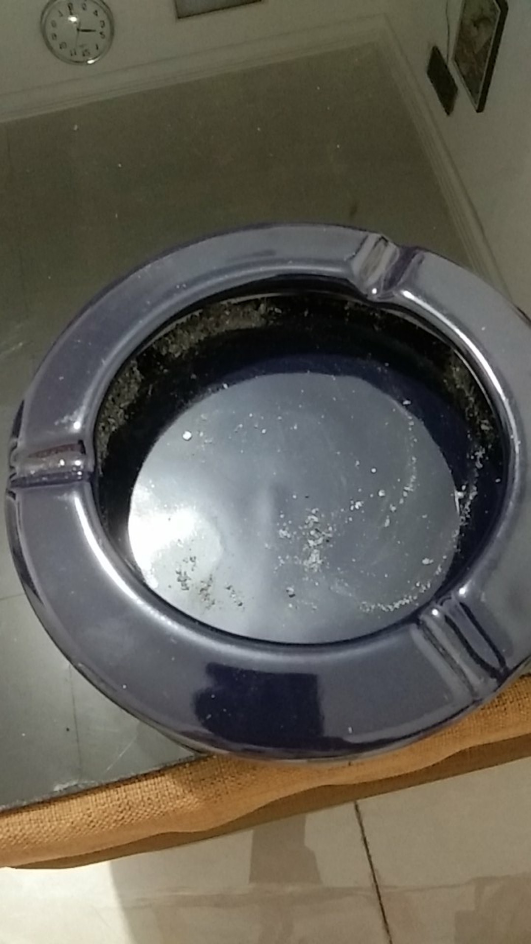 Asbak Keramik Diameter 15,5cm Tinggi 4cm / Asbak Keramik Bulat