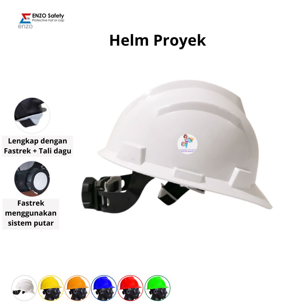 ENZO Safety Helmet - Helm Proyek