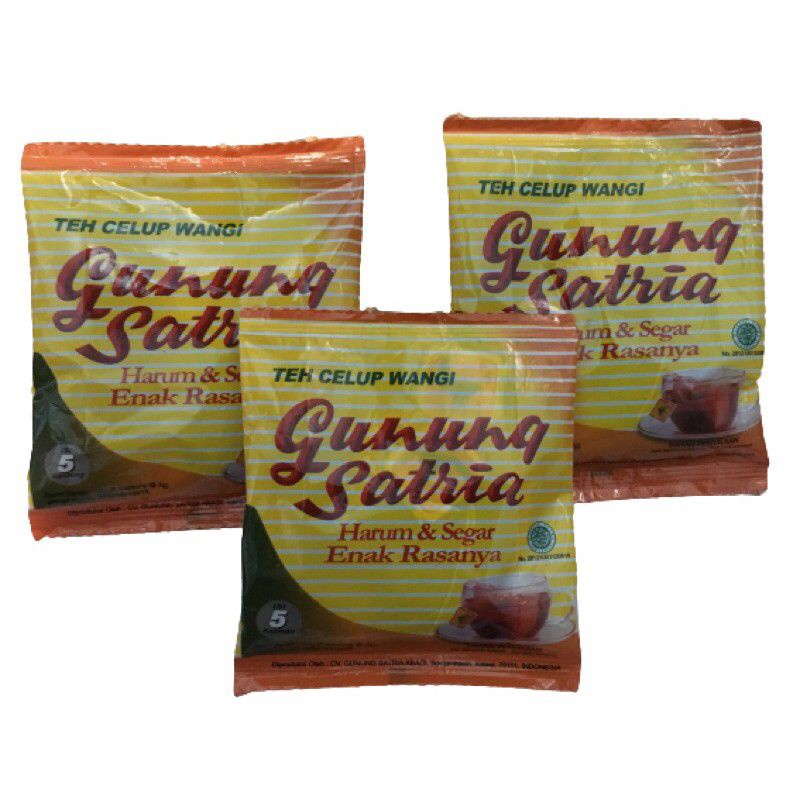 

Teh Gunung Satria Celup Wangi Sachet