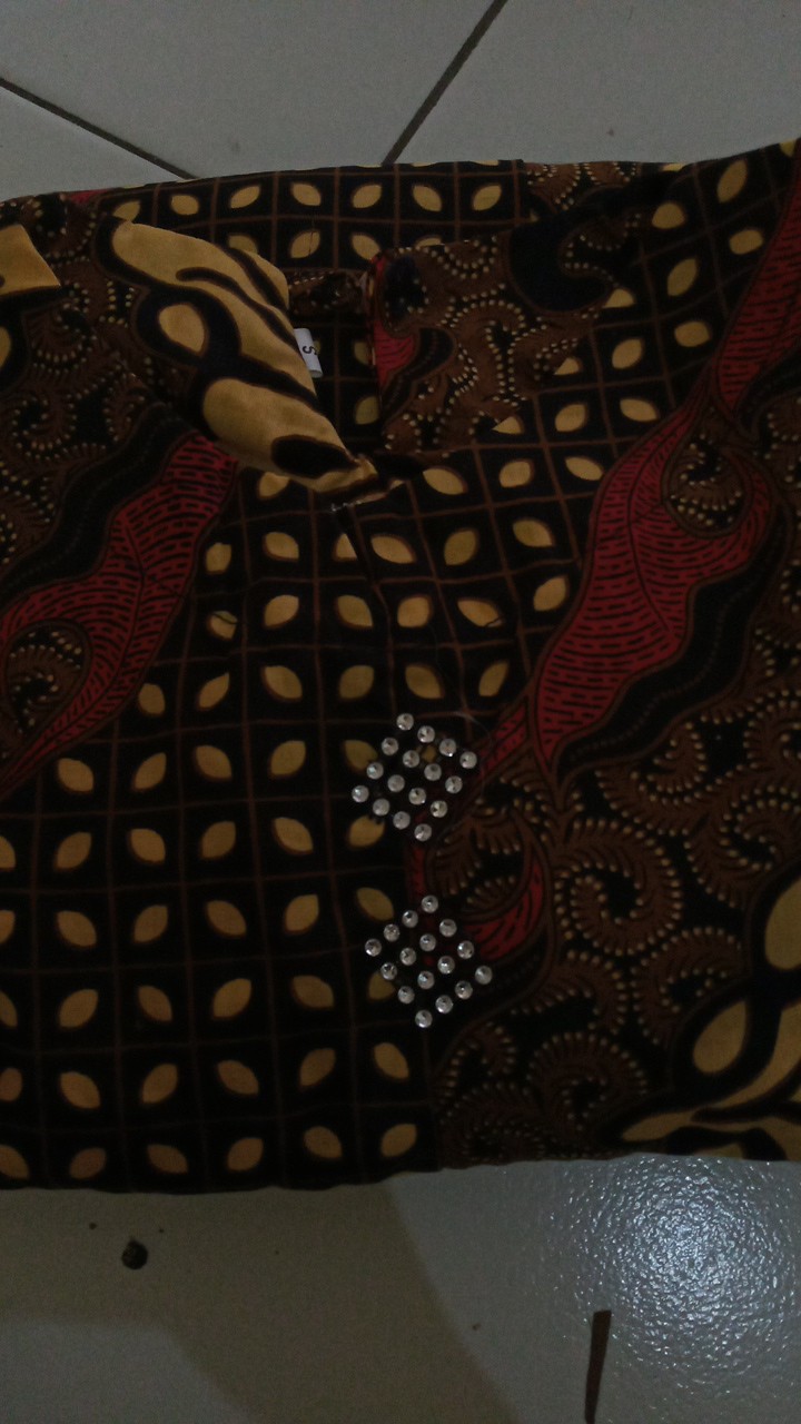 Gamis Batik Anak S /baju Muslim Anak