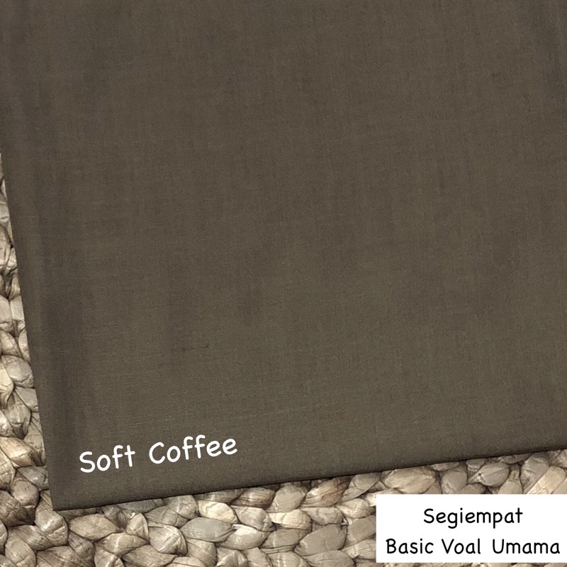 Hijab Basic Voal Umama Part 2-Soft Coffee