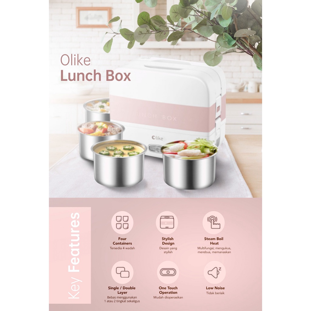 Olike Electric Lunch Box DFH-B17H1 Kotak Makan Bekal