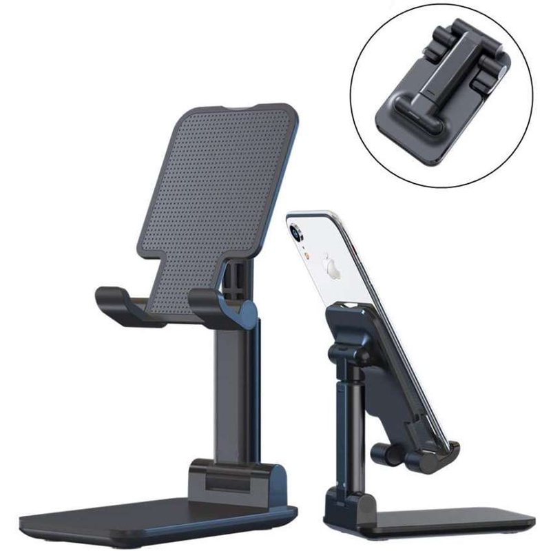 Folding Desktop HD-23 HD28 Phone Holder Lipat Universal Support Stand Meja Standing Dudukan Sandaran