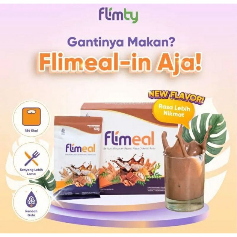 

FLIMEAL MILK CHOCO Susu rasa coklat susu FLIMEAL