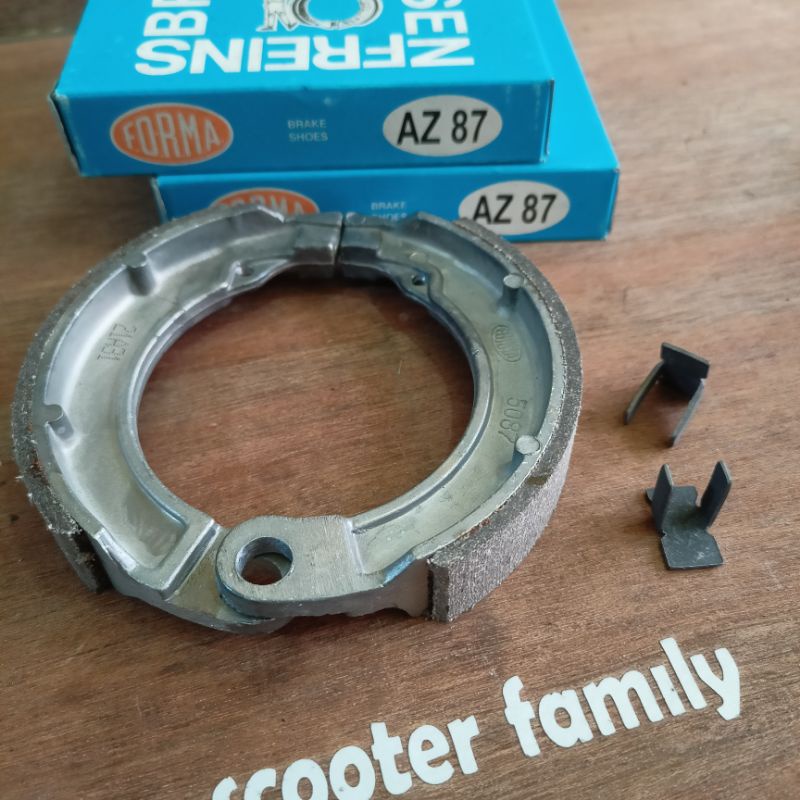 Kampas rem pirodo rem belakang vespa vbb 61 62 as 1 kode az 87