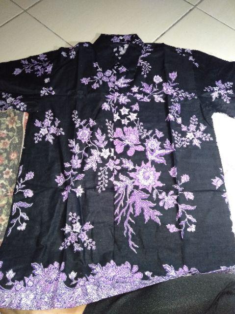 Wou Batik Couple Naifa Maura Couple - Sania Ruffle Batik Couple Ori Ndoro Jowi Dnt Garansi - Kg023