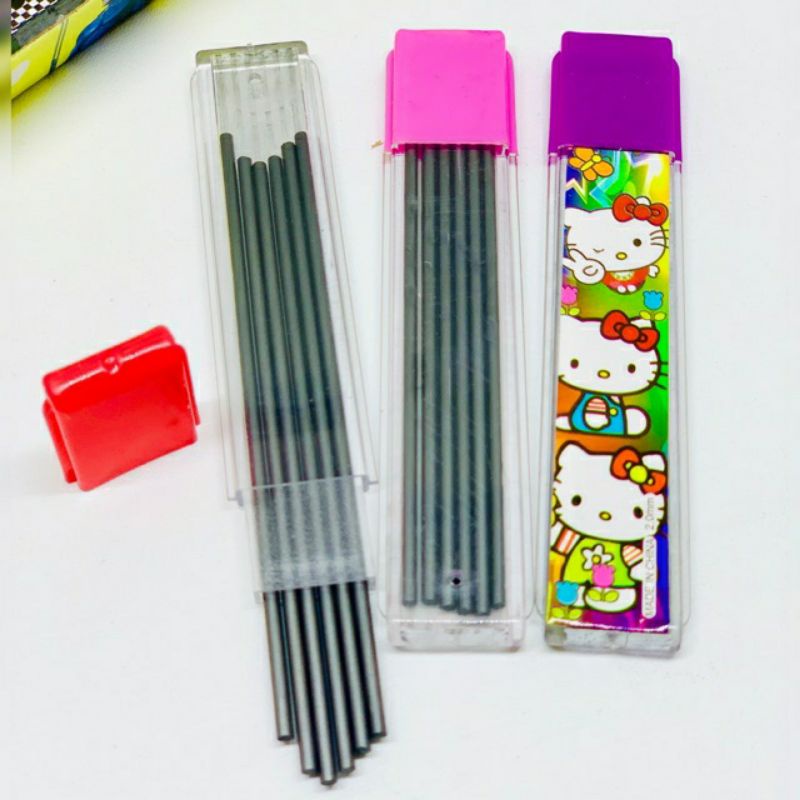ISI PENSIL MEKANIK KARAKTER 2.0mm/ REFILL PENSIL MEKANIK KARAKTER 2.0mm/ PENSIL MEKANIK KARAKTER 2.0