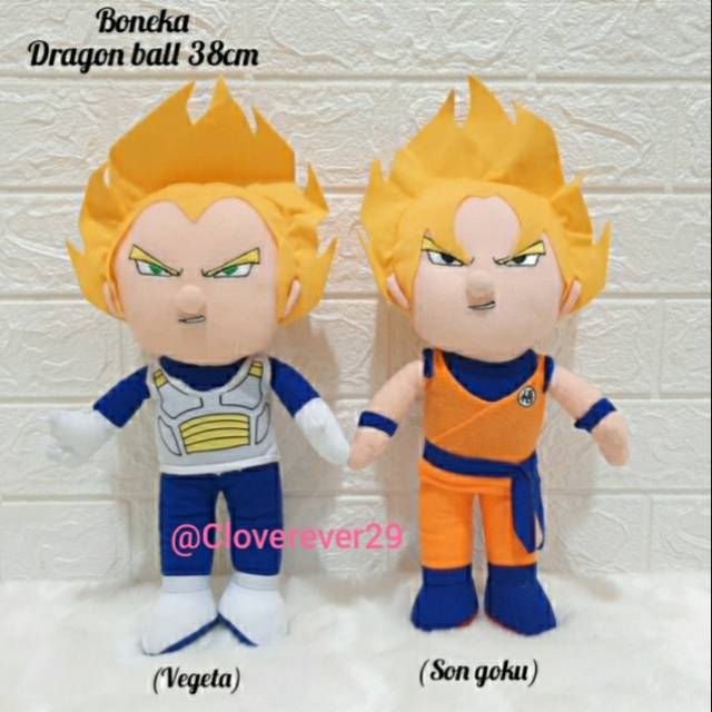 Boneka Dragon Ball Vegetab & Son goku 38cm