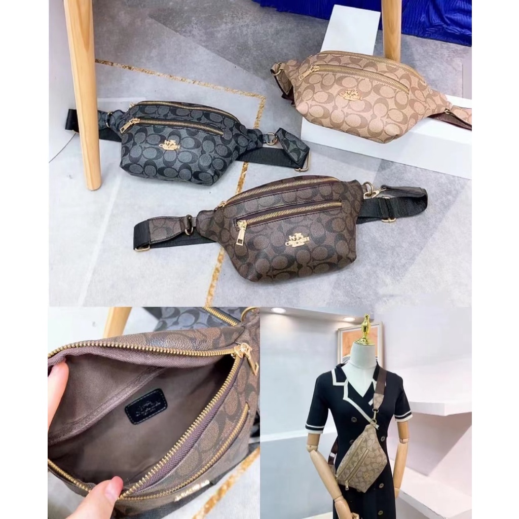 ZC 0152 RISCE TAS WAISTBAG IMPORT WANITA CEWEK PEREMPUAN JAKARTA BATAM