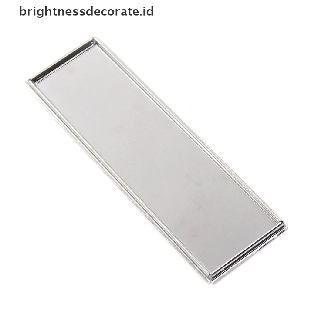 2pcs Plat Backplate Kosong Tanpa Pelindung Untuk Semua Motherboard