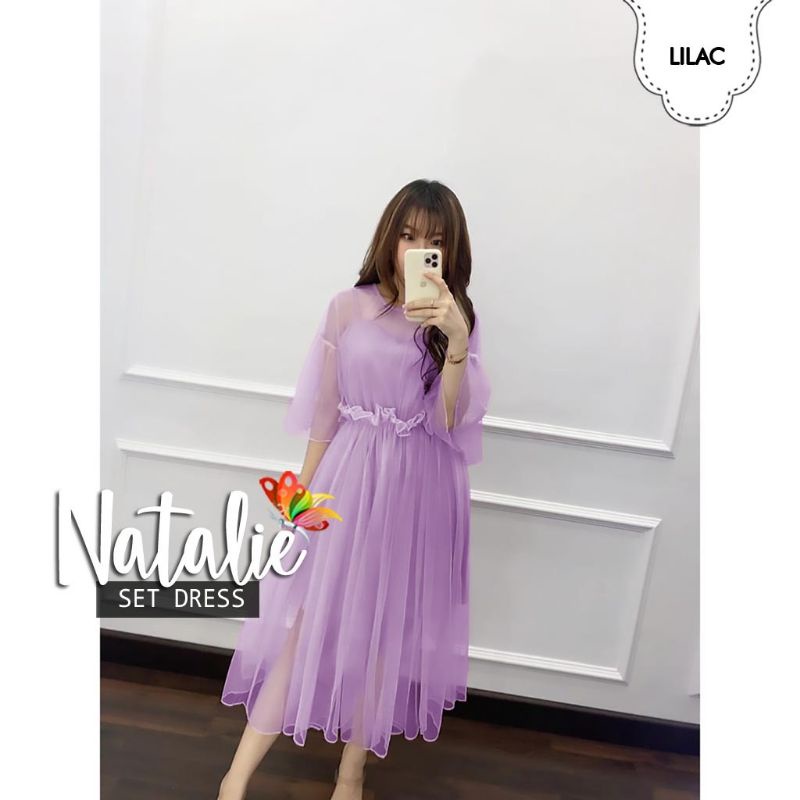 DRESS FASHION NATALIE, TILE FURING HYGET, DRESS MAXY