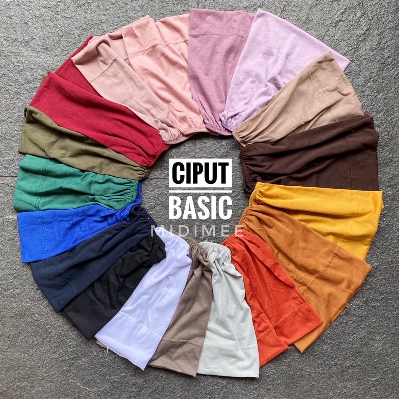 Ciput Basic / Ciput Arab Premium / Dalaman Hijab / Kuplok inner hijab / Ciput classic / inner kaos