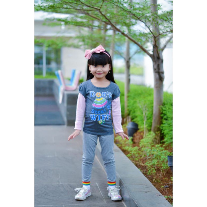 DAPAT 10 KAOS RAGLAN TEE GRAZIELLA