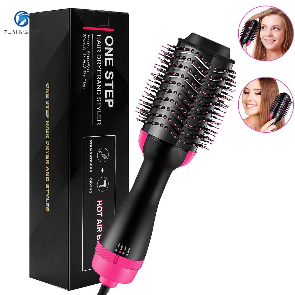 3 in 1 power straightener brush