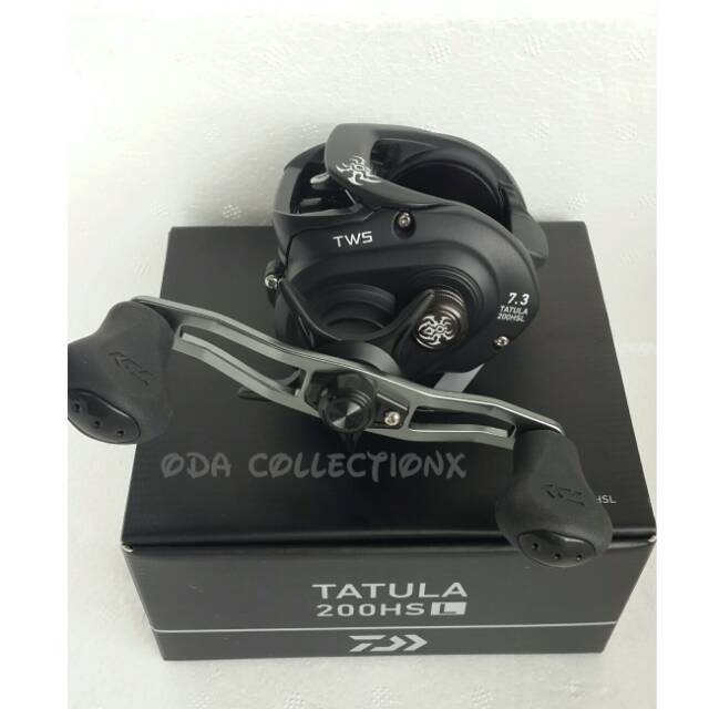 Reel BC DAIWA TATULA 200 HSL drag 6kg 8bb bait casting left handle kiri